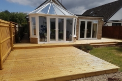 Large 2 level Decking Chalgrove